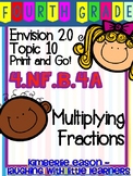 Envision Math Topic 10 Print and Go 4th Grade