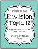 Envision Math Topic 12 Supplemental Activities - First Grade