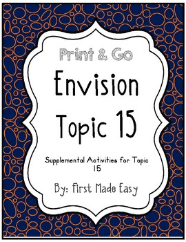 Preview of Envision Math Topic 15: Geometry