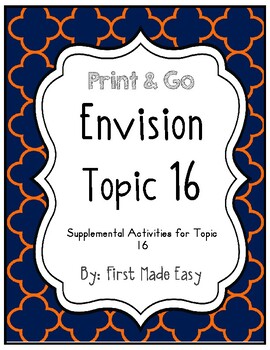 Preview of Envision Math Topic 16: Fractions