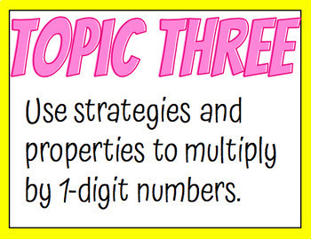 Preview of Envision Math Topic 3 Teacher Slides (Grade 4)