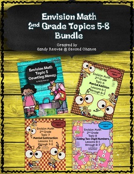 Preview of Envision Math Topics 5-8 Bundled 2nd Grade (2010)