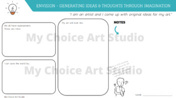 Preview of Envision Planning Sheet