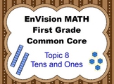 Envision Math First Grade Topic 8 for SMARTBOARD