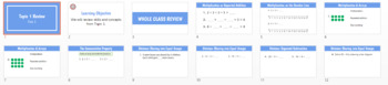 Preview of Envision math - Savvas - extra practice/reviews/study guides - units 1-8