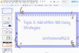 Envision2.0 2nd Grade Math Topic 3 Adding within 100 Lesso