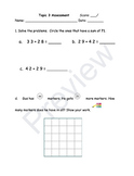 Envisions Math Topic 3 Assessment Second Grade