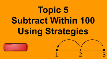 Preview of Envisions Math Topic 5 Subtraction Within 100 Using Strategies Teaching Slides