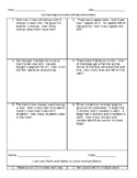 Envisions Math Word Problems Grade 3 SPED extra practice &