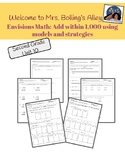 Envisions Math Worksheets- Unit 10 Second Grade