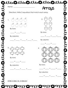 envisions math topic 2 second grade work with equal