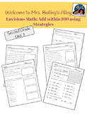 Envisions Math Second Grade- Unit 3 Worksheets