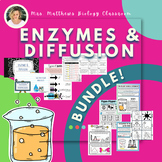 Enzymes and Diffusion (Biology Unit 5) - Week-Long Lesson BUNDLE