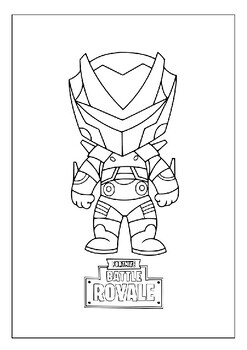 Epic Adventures on Paper: Printable Fortnite Coloring Pages Collection ...