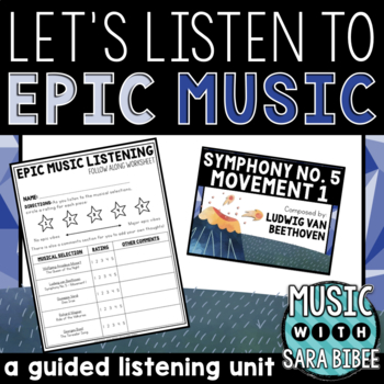 Preview of Epic Music - A Guided Listening Unit {Presentation w/ Video Links}
