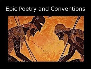 Preview of Epic Poetry Bundle