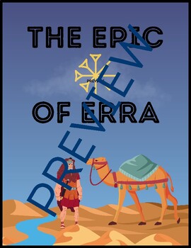 Preview of Epic of Erra mythology reading analysis