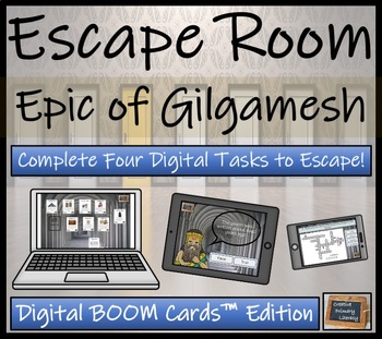 Preview of Epic of Gilgamesh BOOM Cards™  Digital Escape Room Activity