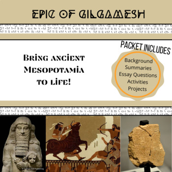 Preview of Epic of Gilgamesh Packet