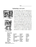 Epidemiology word search