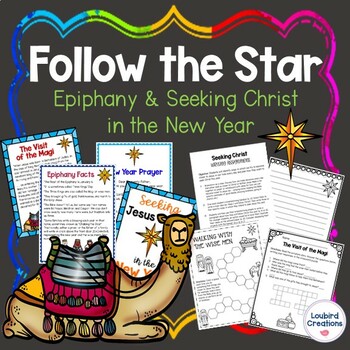 Preview of Epiphany Activities | Catholic New Year Scripture Facts | Wise Men 3 Kings Day
