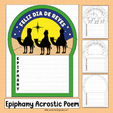 Epiphany Writing Activities Acrostic Poem Three Kings Day 