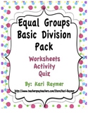 Equal Groups Basic Division Pack