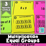 Multiplication Equal Groups Matching Activity Game