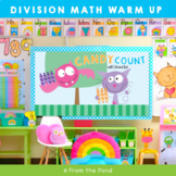 Equal Groups Math Activity and Warm Up