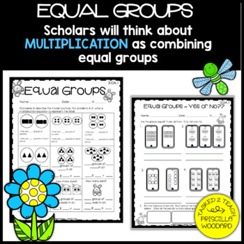 equal groups in multiplication 3rd grade 3oa1 tpt