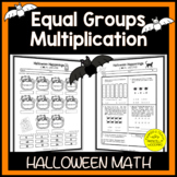 Equal Groups in Multiplication | 3rd Grade Halloween Math 