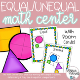 Equal Unequal: Simple Fractions {includes Boom Cards!} 