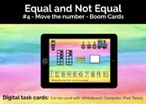 Equal and Not Equal #4, Boom Cards, Distance Learning