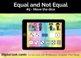 Equal and Not Equal #5 - Boom Cards, Distance Leaning.