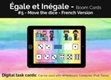 Equal and Not Equal #5 French Version, Boom Cards, Distanc