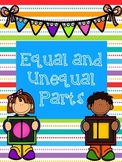 Equal And Unequal Parts Teaching Resources Teachers Pay Teachers