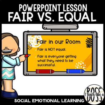 Preview of Equal vs. Fair PowerPoint Lesson