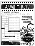 Equality Assessments (Balancing equations)