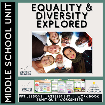 Preview of Equality and Diversity Explored   - Middle School Unit