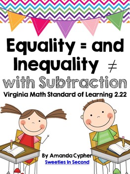 Preview of Equality and Inequality with Subtraction VA SOL 2.22