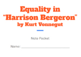 Equality in "Harrison Bergeron" by Kurt Vonnegut