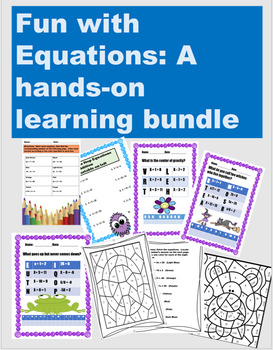 Preview of Equation Bundle: Hands-On Equation Activities