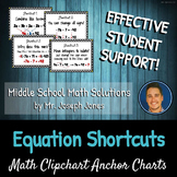 Equation Shortcuts: DIY Math Anchor Chart CLIPCHART