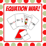 Equation War - Learning to solve 1-step equations