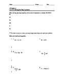 Equations 3: 2-step Equations Notes