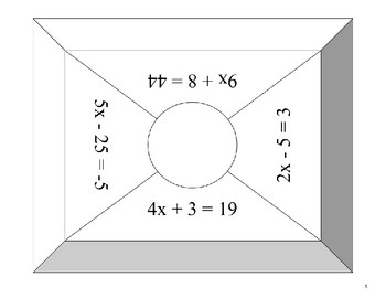 Preview of Equations 4 Square