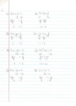 Equations - Solving Two-Step Equations Fun Puzzle ...