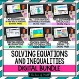 Equations and Inequalities Bundle Google Slides™ 