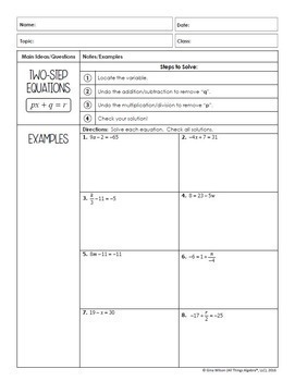 unit 3 equations and inequalities homework 5 answer key