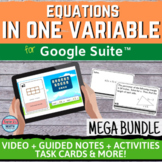 Equations in One Variable Digital Distance Learning Unit M